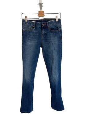 Gap 1969 Dark Blue Straight Leg Jeans 25R Comfortable Everyday Style